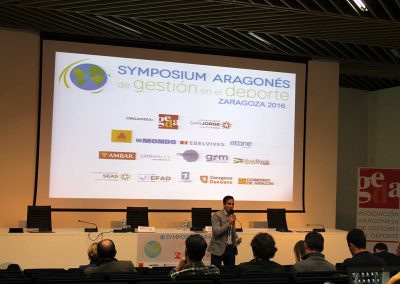 III Symposium Aragonés de Gestión en el Deporte 2016