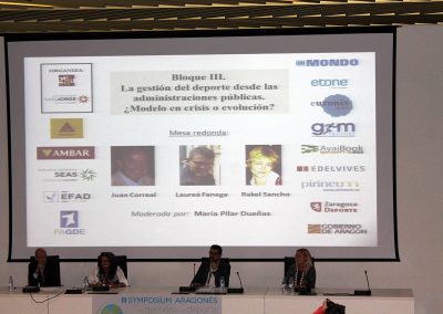 III Symposium Aragonés de Gestión en el Deporte 2016