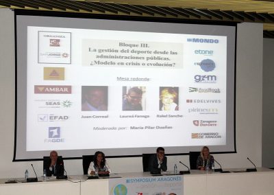 III Symposium Aragonés de Gestión en el Deporte 2016