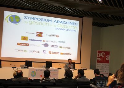 III Symposium Aragonés de Gestión en el Deporte 2016