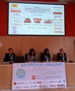 II Symposium Aragonés de Gestión en el Deporte 2015