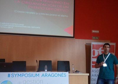 II Symposium Aragonés de Gestión en el Deporte 2015