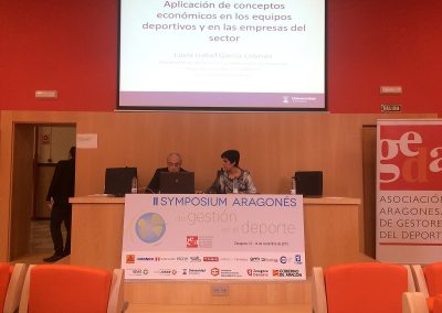 II Symposium Aragonés de Gestión en el Deporte 2015