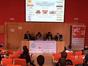 II Symposium Aragonés de Gestión en el Deporte 2015