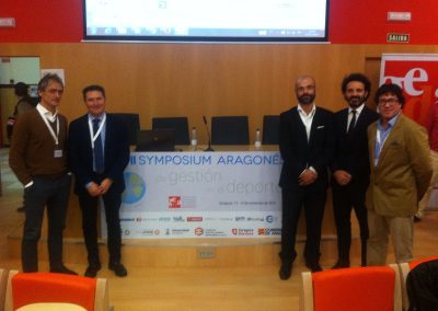 II Symposium Aragonés de Gestión en el Deporte 2015