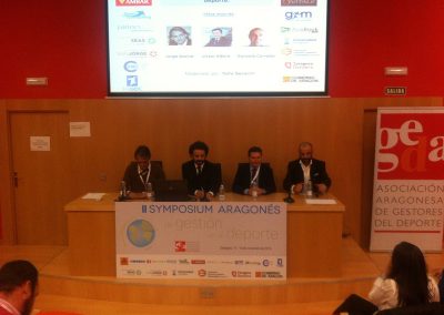 II Symposium Aragonés de Gestión en el Deporte 2015