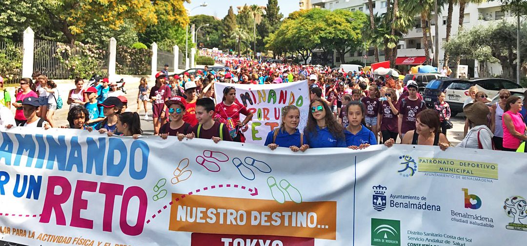 FAGDE con el proyecto “Caminando por un reto” El Patronato Deportivo de Benalmádena ultima ya los preparativos de la cuarta edición de 'Caminando por un Reto', una actividad deportiva global creada para contrarrestar la obesidad, el sobrepeso y el sedentarismo, que cuenta con el respaldo de FAGDE, y que se desarrollará el próximo 12 de noviembre.