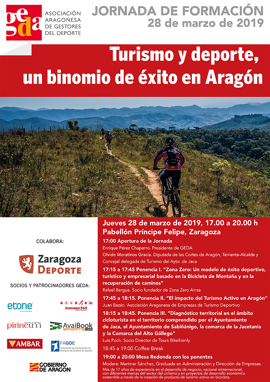 Jornada de Formación "Turismo y deporte: un binomio de éxito"