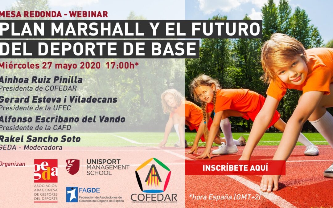 Seminario web "Plan Marshall y el futuro del deporte de base"