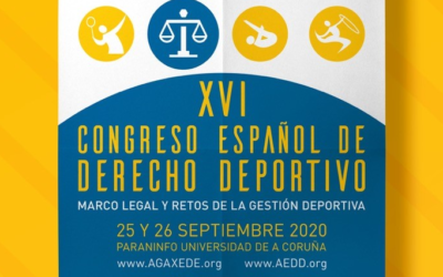 Inscripciones abiertas para el Congreso español de Derecho Deportivo