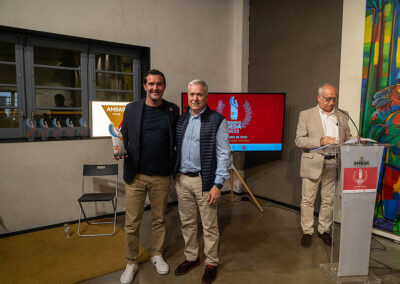 Entrega del Premio, PREMIO AL RECONOCIMIENTO A LA LABOR FORMATIVA de la ESCUELA ARAGONESA DEL DEPORTE