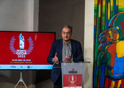 Director General de Deportes del Gobierno de Aragón MARIANO SORIANO LACAMBRA